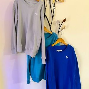 NWOT Abercrombie kids Sweatshirt bundle
